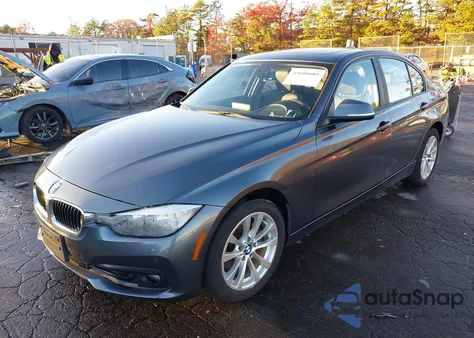 2017 BMW 320I xDrive from USA, damaged, VIN WBA8E5G51HNU41747